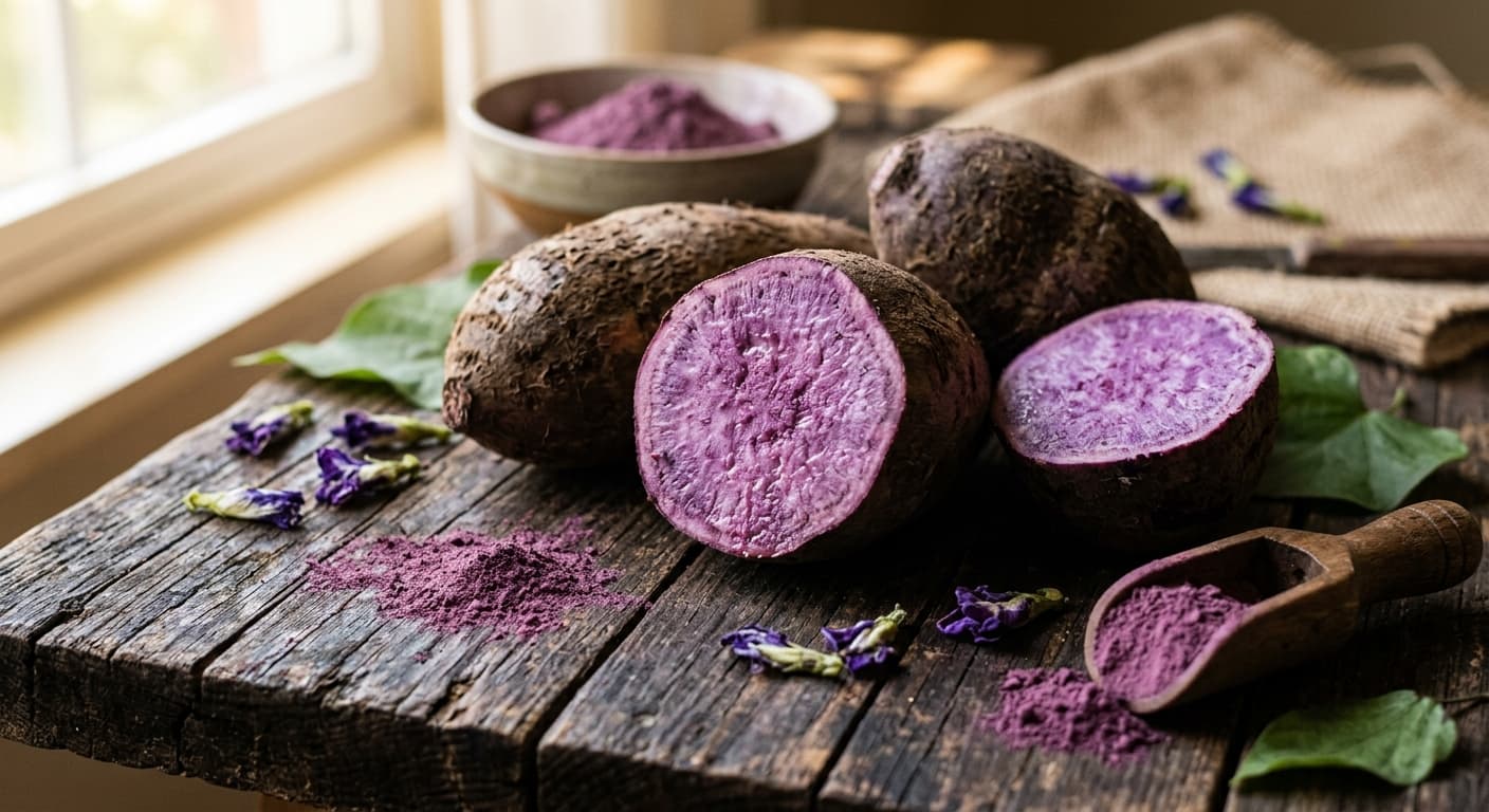 韓国カフェを席巻するウベ（紫山芋）デザートブーム — 「ドバイクッキー」の次は紫色 - 4