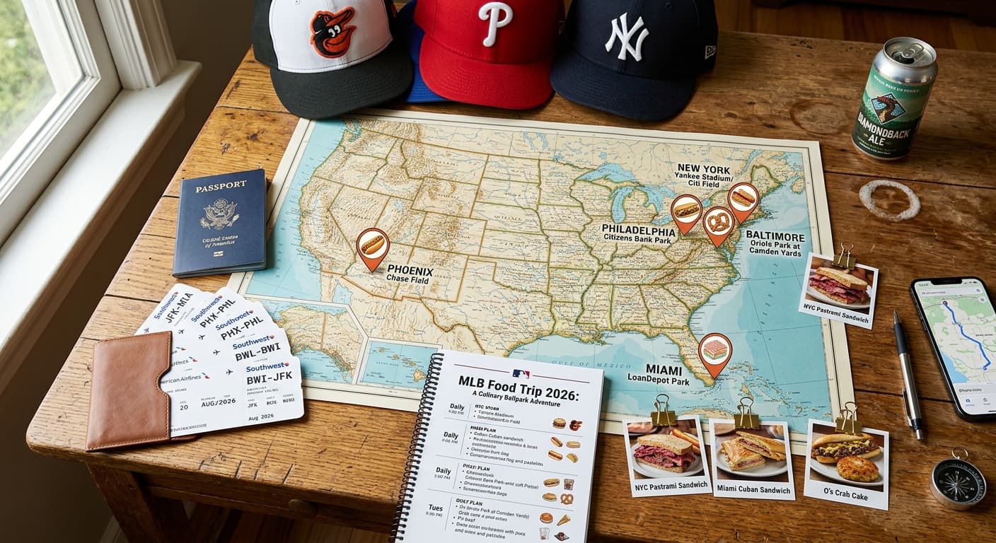 2026年MLB開幕週の球場グルメ戦争: 地元人気店が全米スタジアムを食の旅先に変える - 9