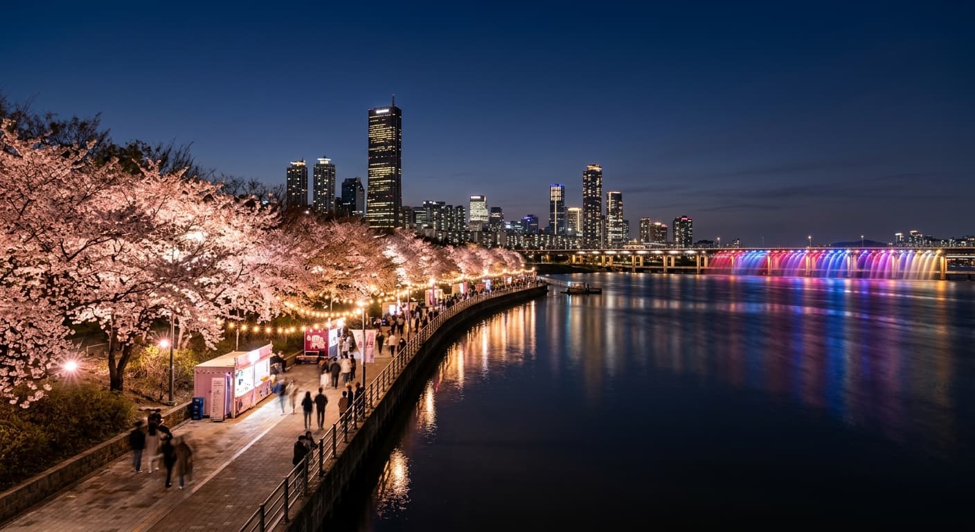 여의도 봄꽃축제 2026: 야간 카페존과 벚꽃 세일 페스타로 달아오른 서울 한강 봄나들이 - 8
