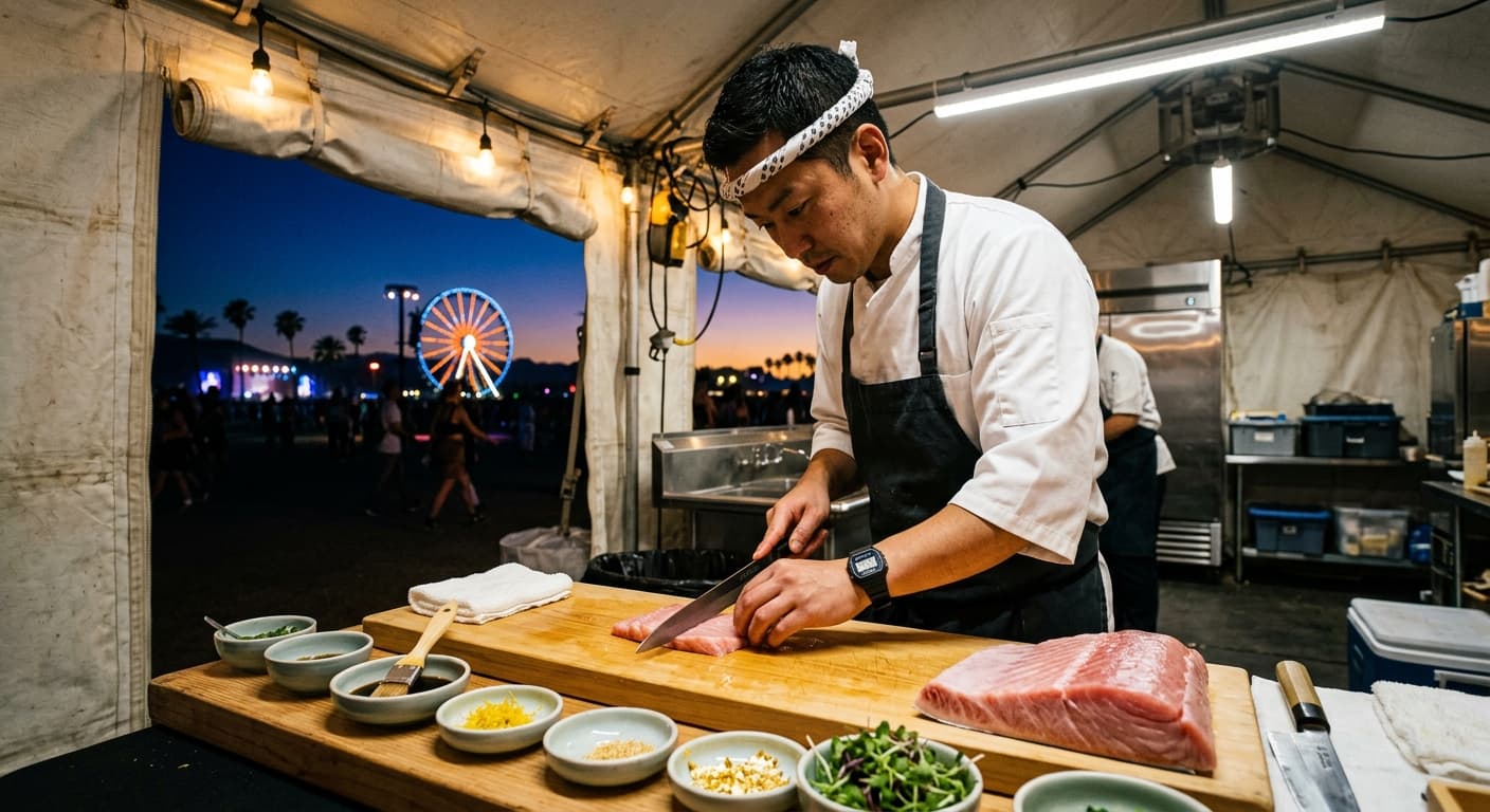 코첼라 2026 음식 가이드: 노부 오마카세부터 셰프 팝업까지 - 8