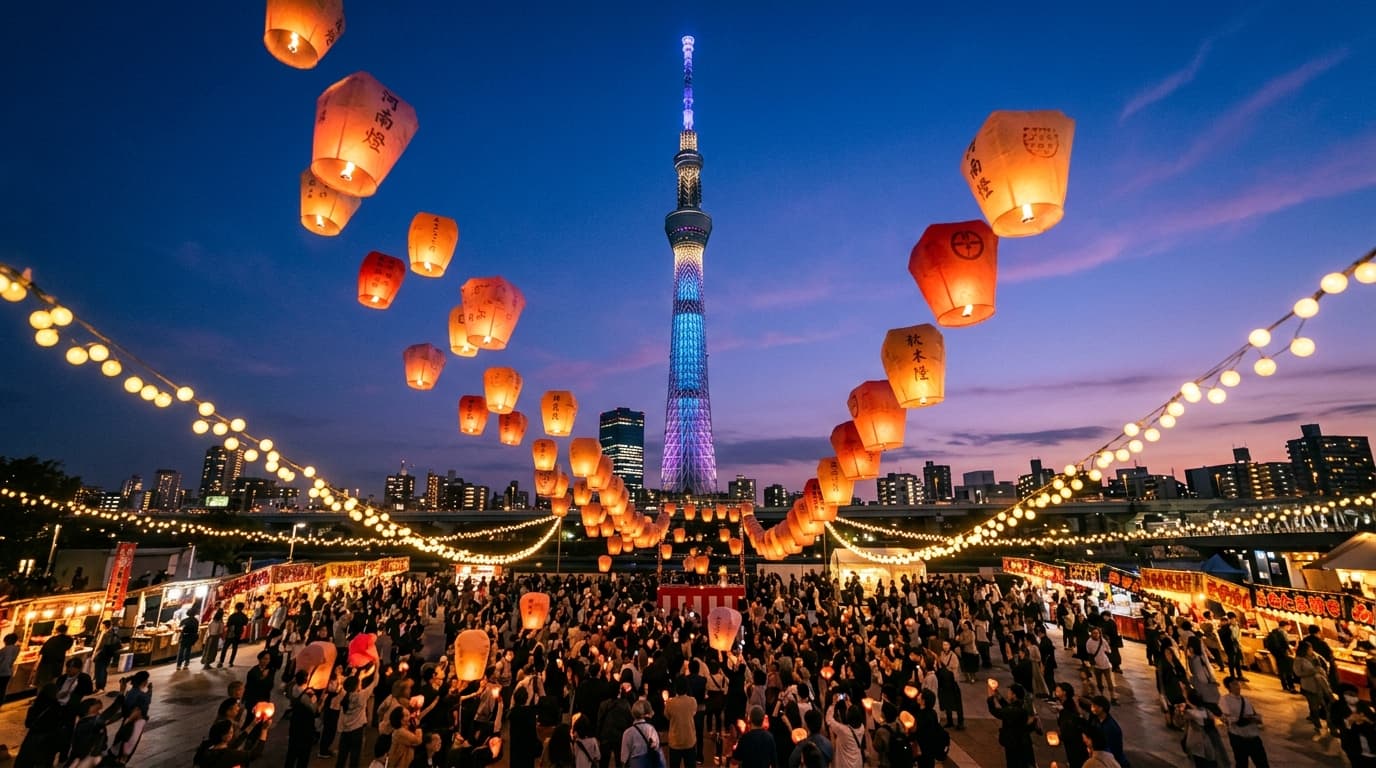 도쿄 스카이트리타운에서 급부상 중인 ‘대만축제 2026 - 타이난 란턴 페스티벌’