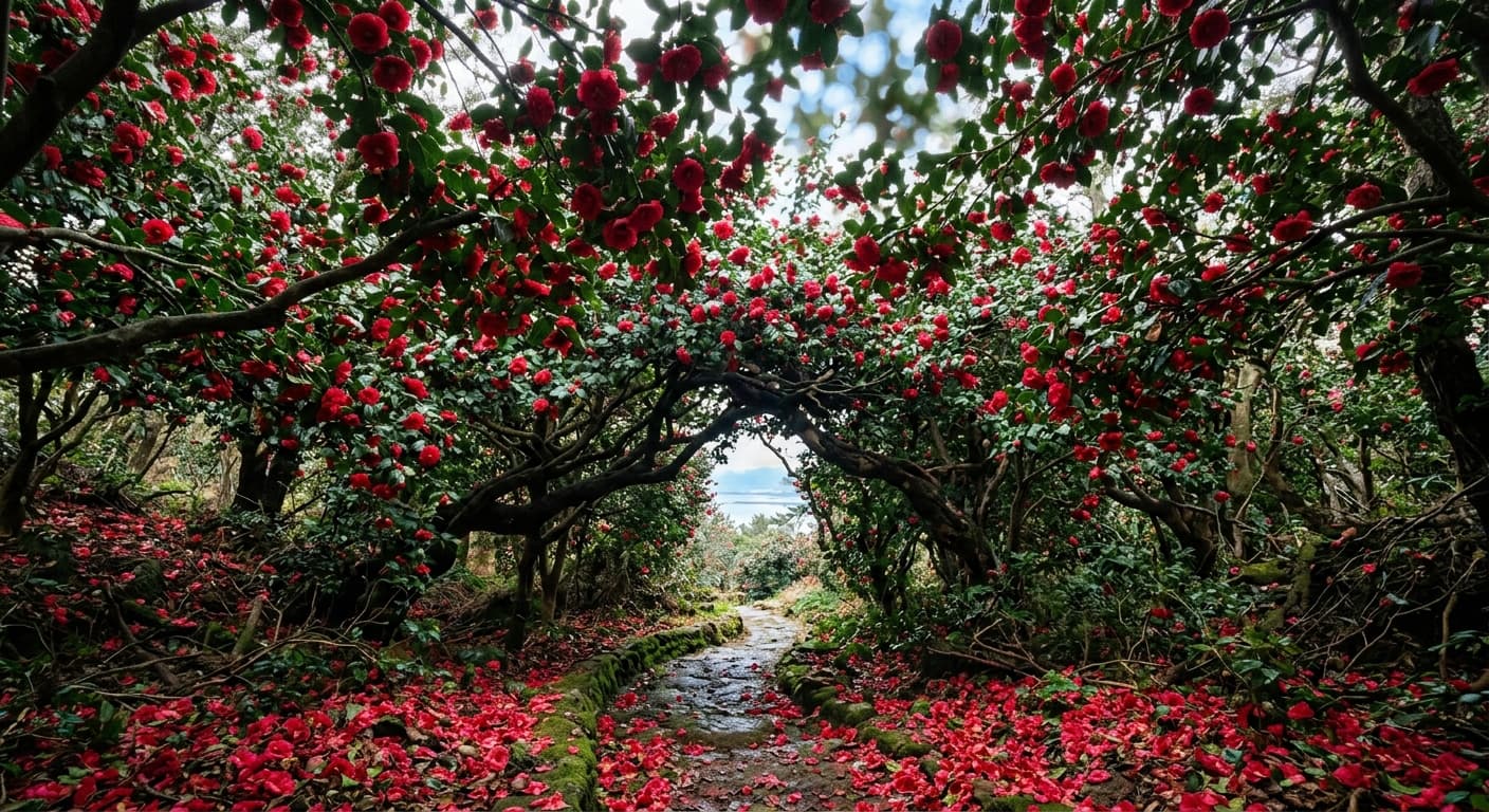 舒川・馬梁津港「椿とイイダコ祭り」: 今まさに始まった韓国の春グルメ旅 - 3