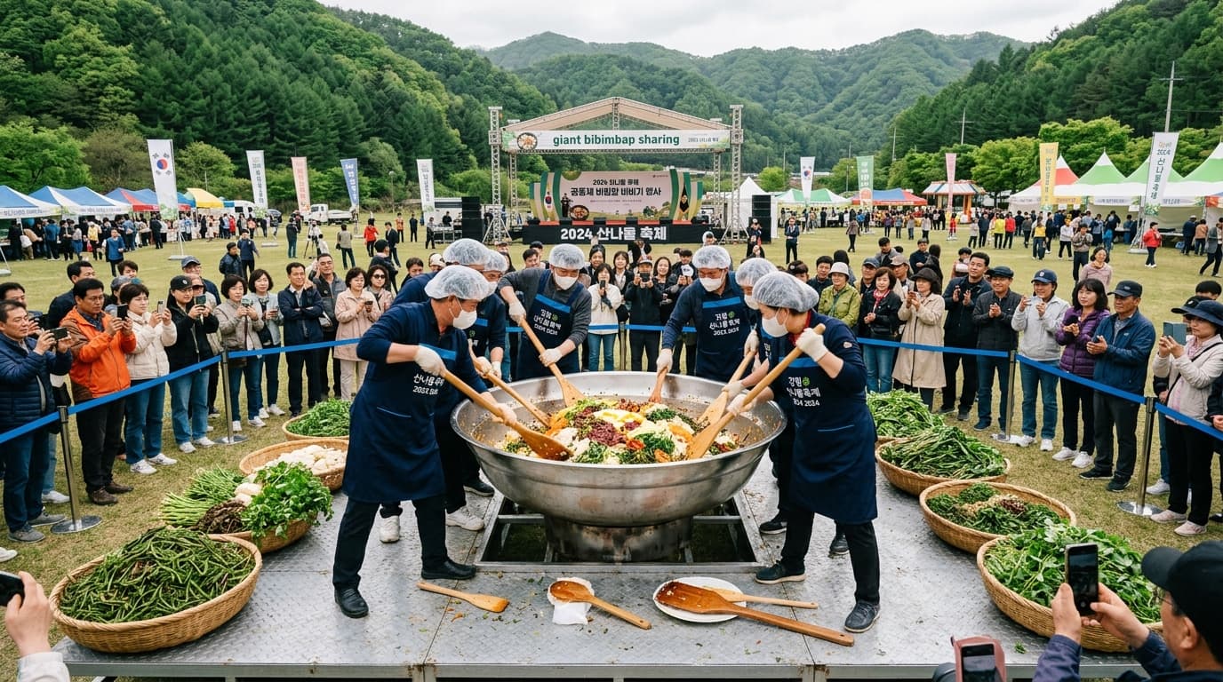 양평 용문산 산나물축제 2026: '임금님 수랏상' 콘셉트로 뜨는 봄 산나물 미식 여행 - 4