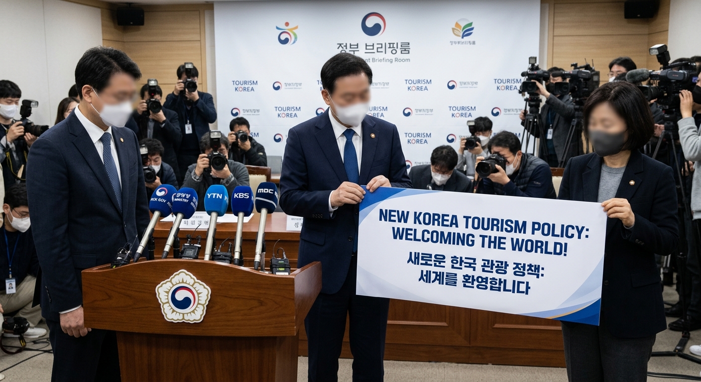 Official announcement event for the Half-Price Travel pilot program