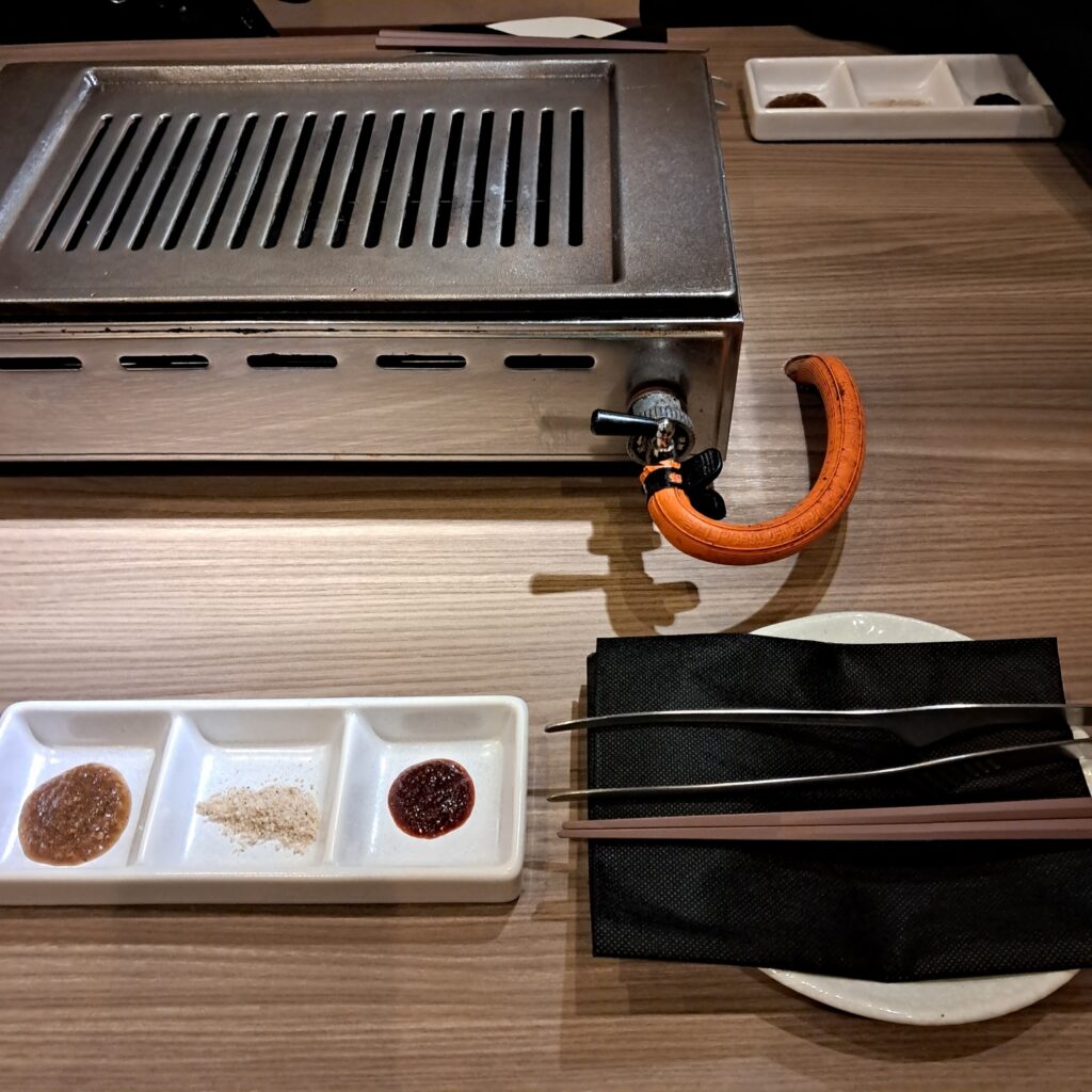 きれいに並んだ肉